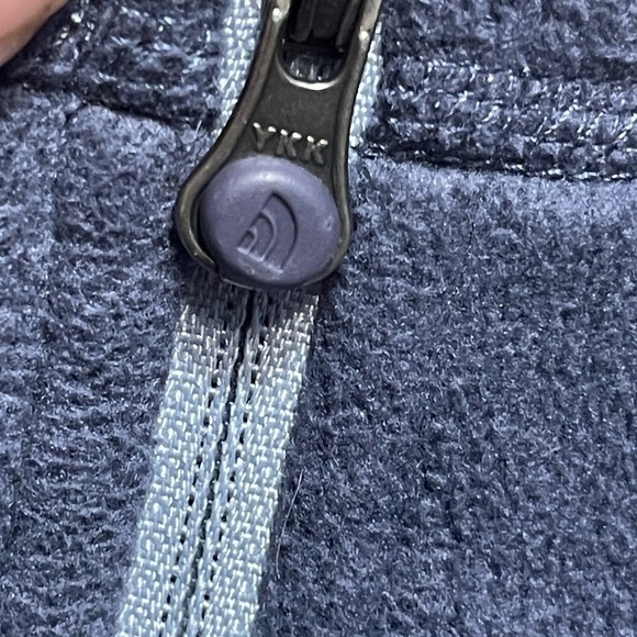 The North Face women's fleece sweatshirt pullover half zip long sleeve Sz Small - Picture 9 of 16